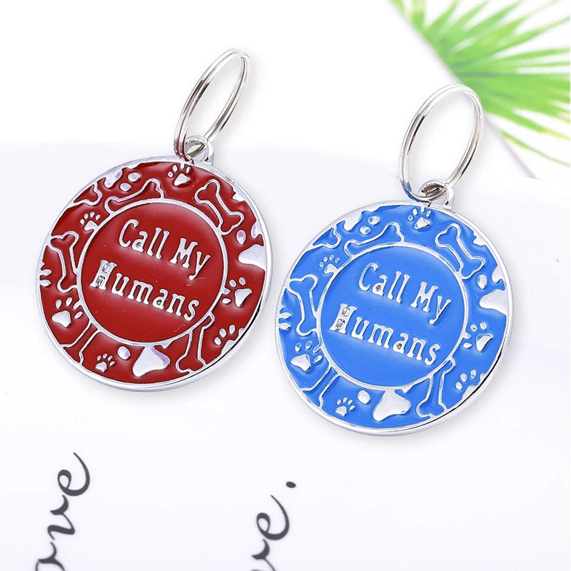 Engraved Personalized Pet ID Tag – Custom Name Tag