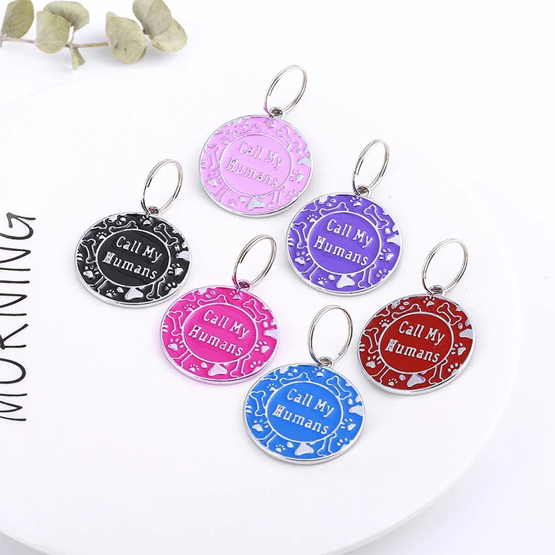 Engraved Personalized Pet ID Tag – Custom Name Tag