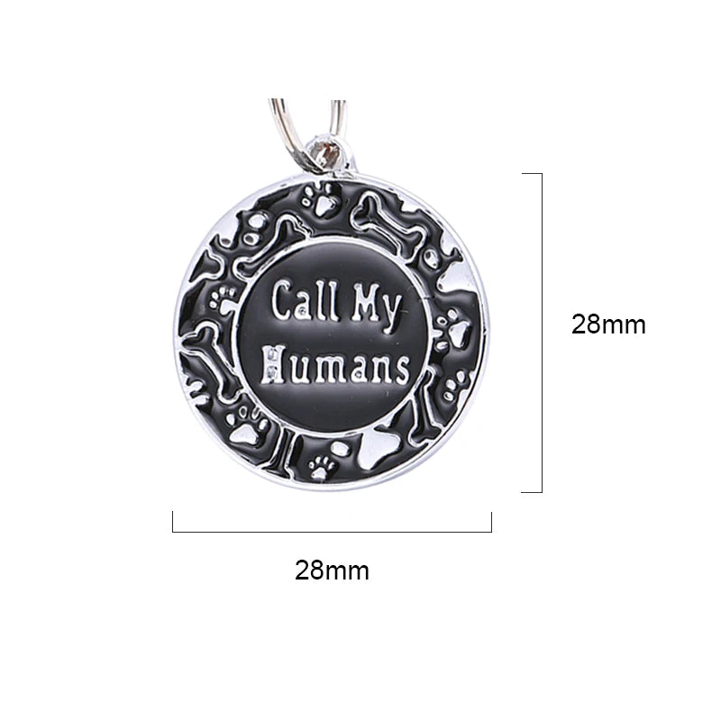 Engraved Personalized Pet ID Tag – Custom Name Tag