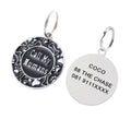 Engraved Personalized Pet ID Tag – Custom Name Tag