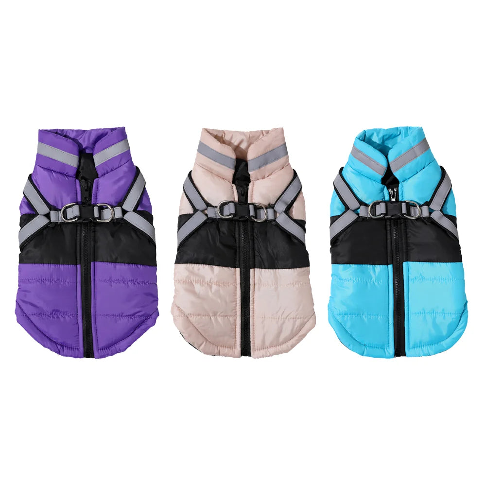 Dog Winter Coat – Warm Puffer Jacket