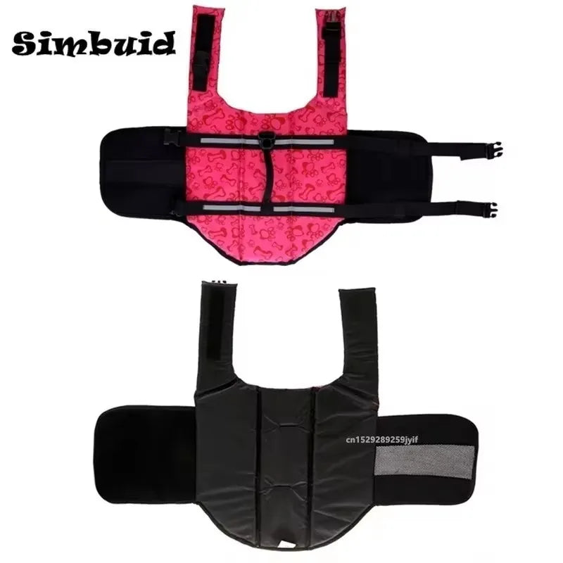 Reflective Dog Life Jacket – Swim Safety Vest