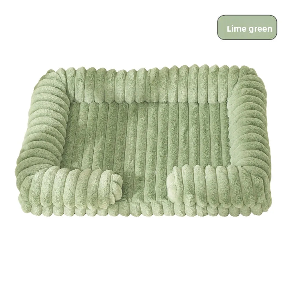 Luxury Sofa Dog Bed - Winter Warm Orthopedic Pet Couch