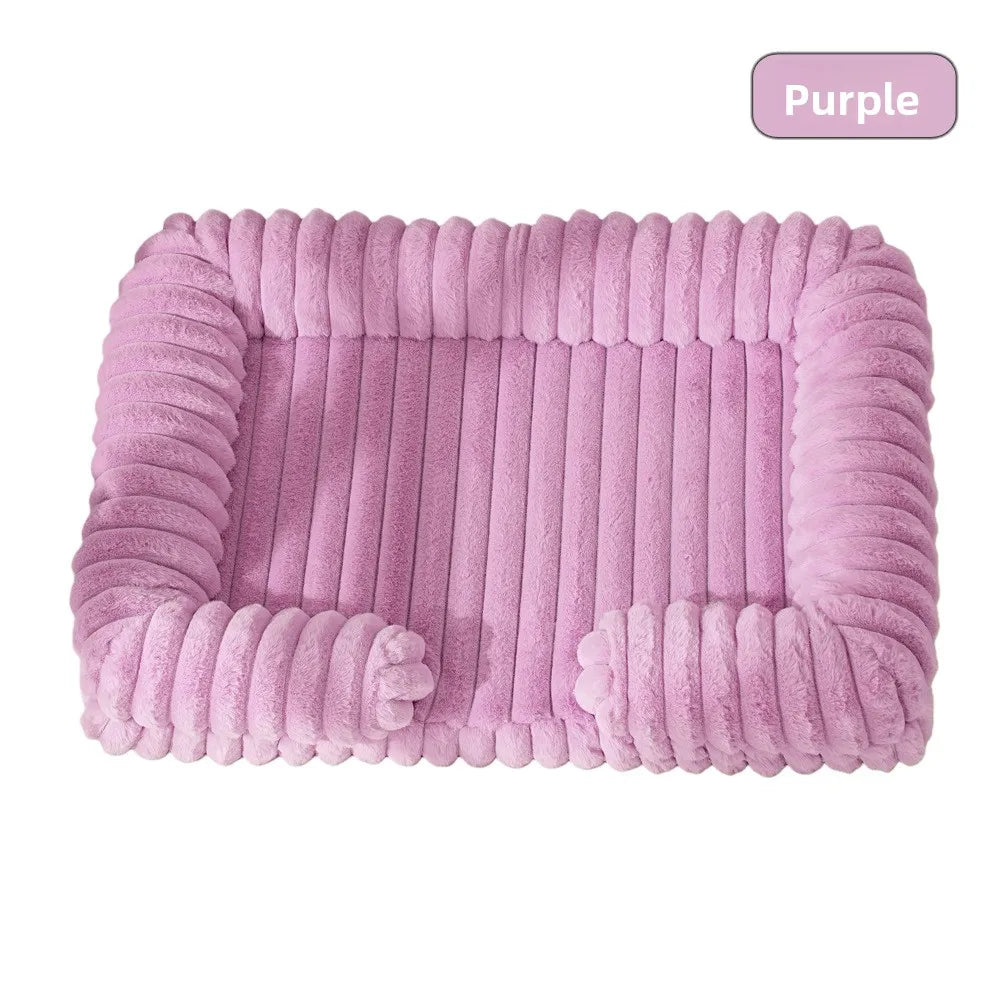 Luxury Sofa Dog Bed - Winter Warm Orthopedic Pet Couch