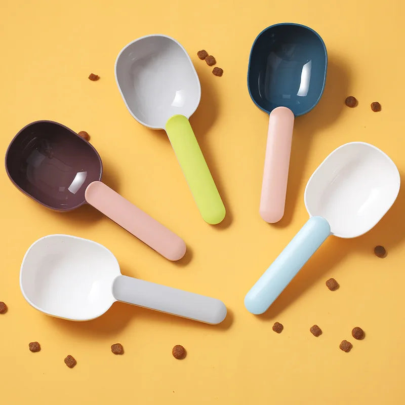 Pet Food Measuring Scoop with Bag Clip