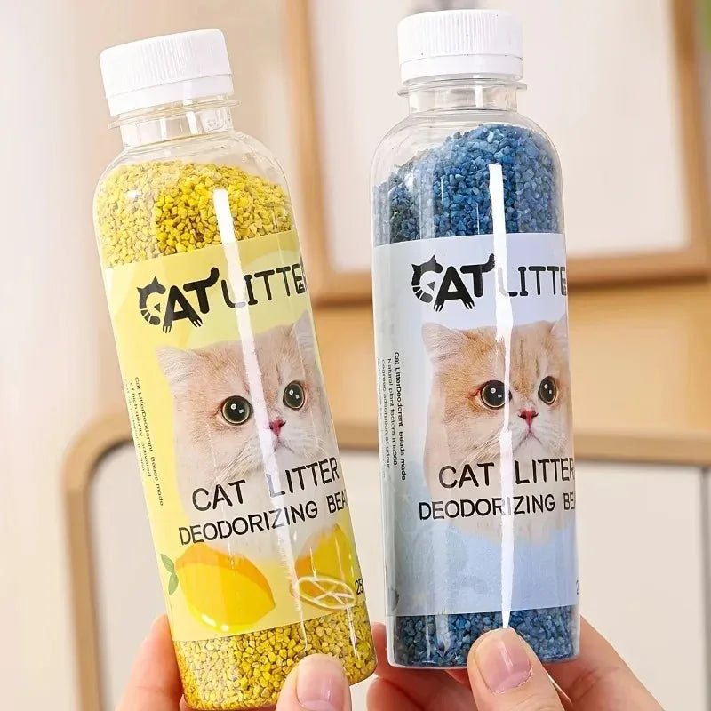 Cat Litter Deodorizer Beads – Odor Eliminator, 5 Fragrances