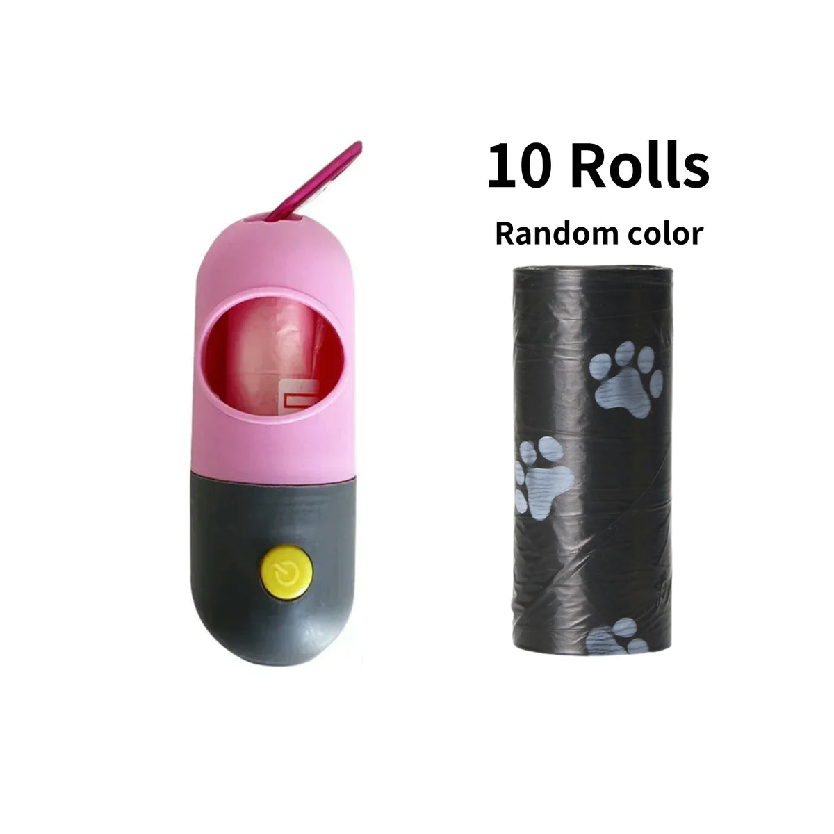 LED-Light Poop Bag Dispenser – Night-Walk Ready