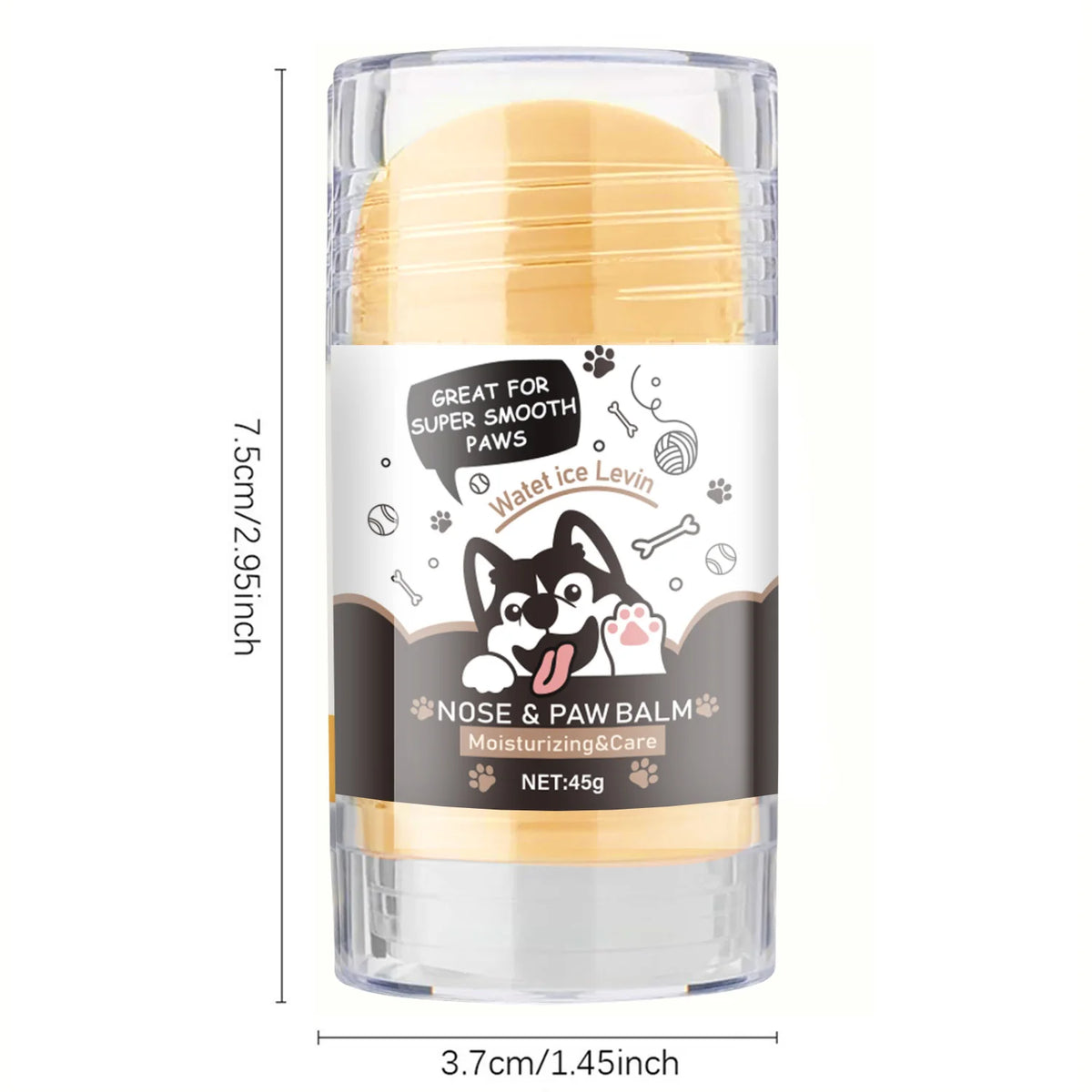 Natural Paw Balm Wax for Dogs & Cats