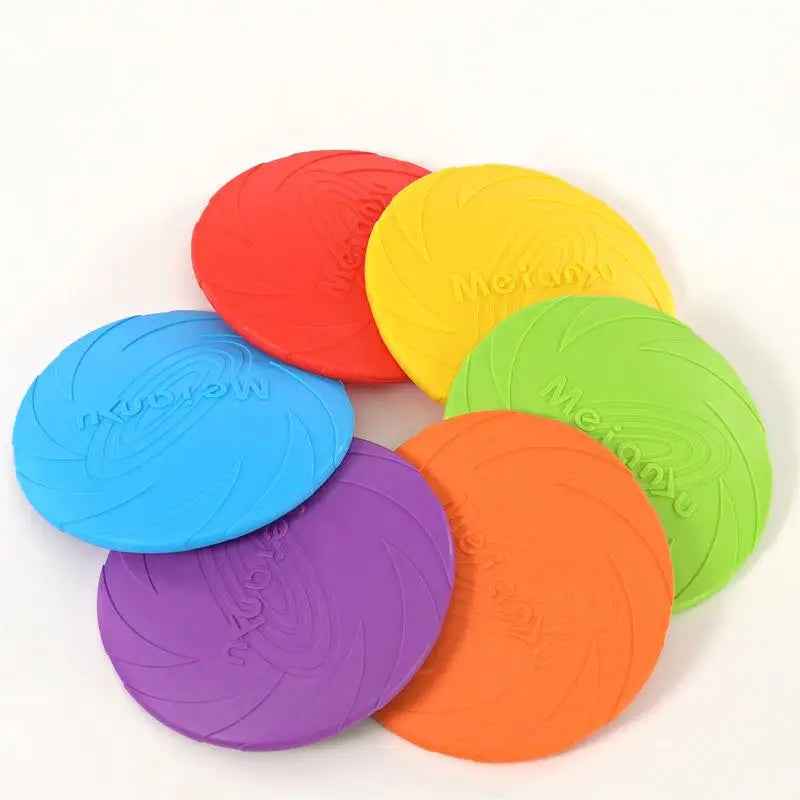 Floating Water Dog Frisbee – Bite-Resistant Rubber Disc for Pool & Lake Fetch