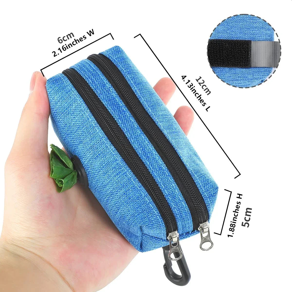Dog Poop Bag Dispenser + Waste Bag Rolls