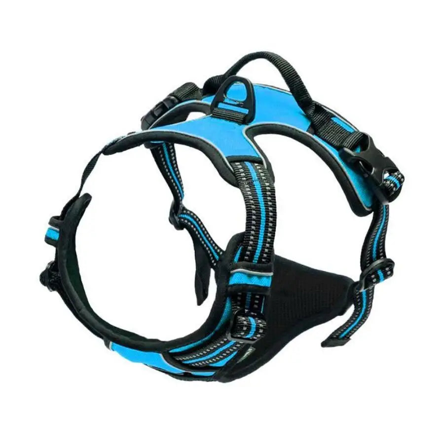 No-Pull Front-Clip Reflective Dog Harness