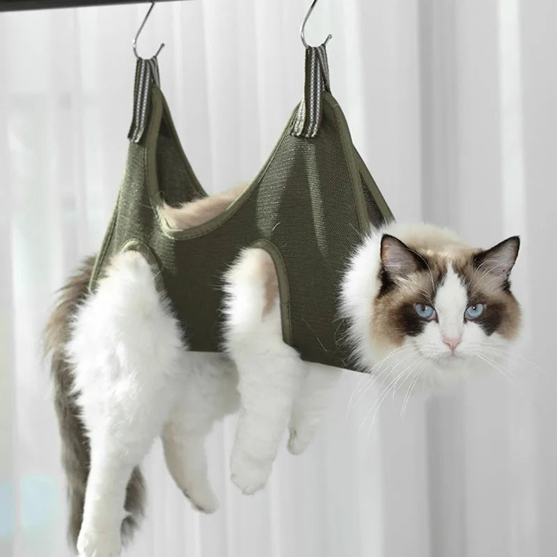 Pet Grooming Hammock – Stress-Free Nail Trim Helper