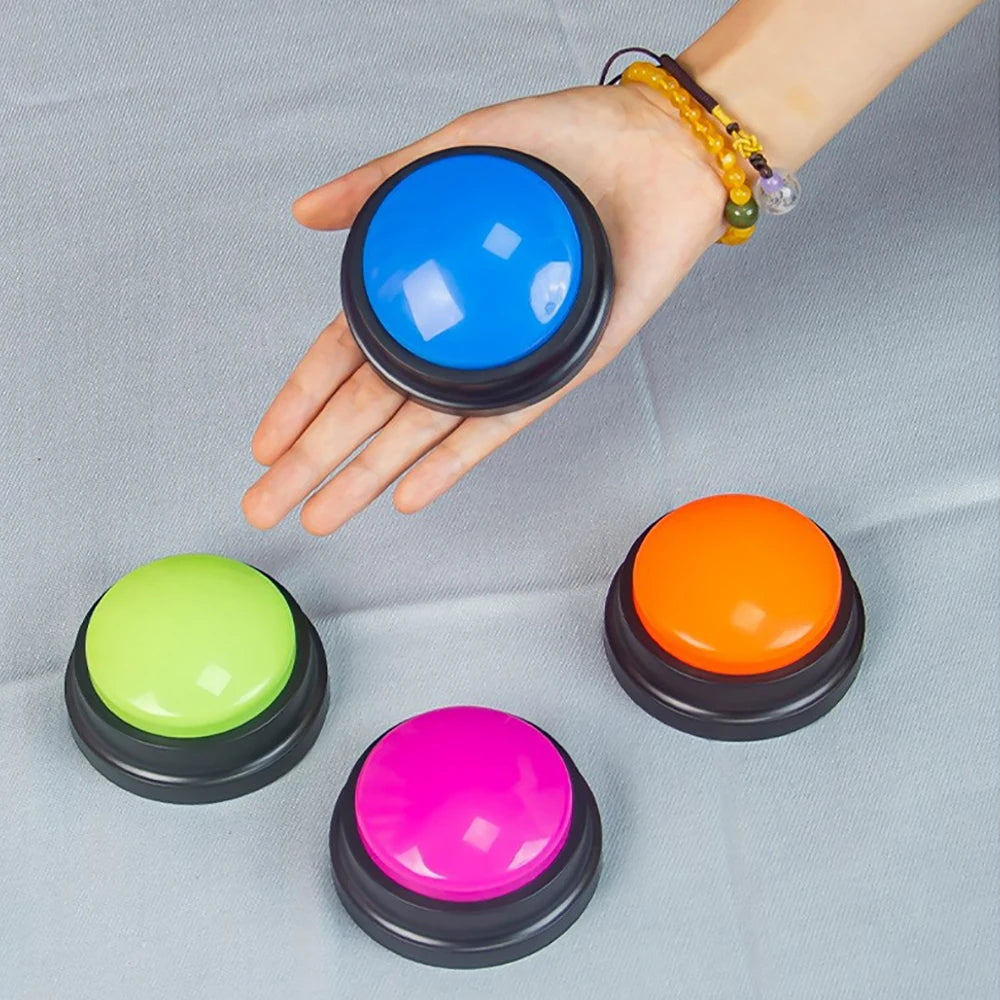 Recordable Dog Talking Buttons – Pet Communication Training Set