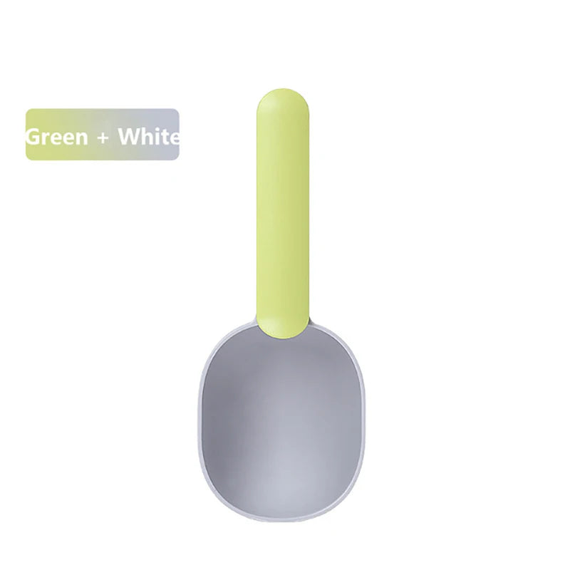 Pet Food Measuring Scoop with Bag Clip