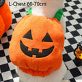Plush Pumpkin Pet Costume for Halloween