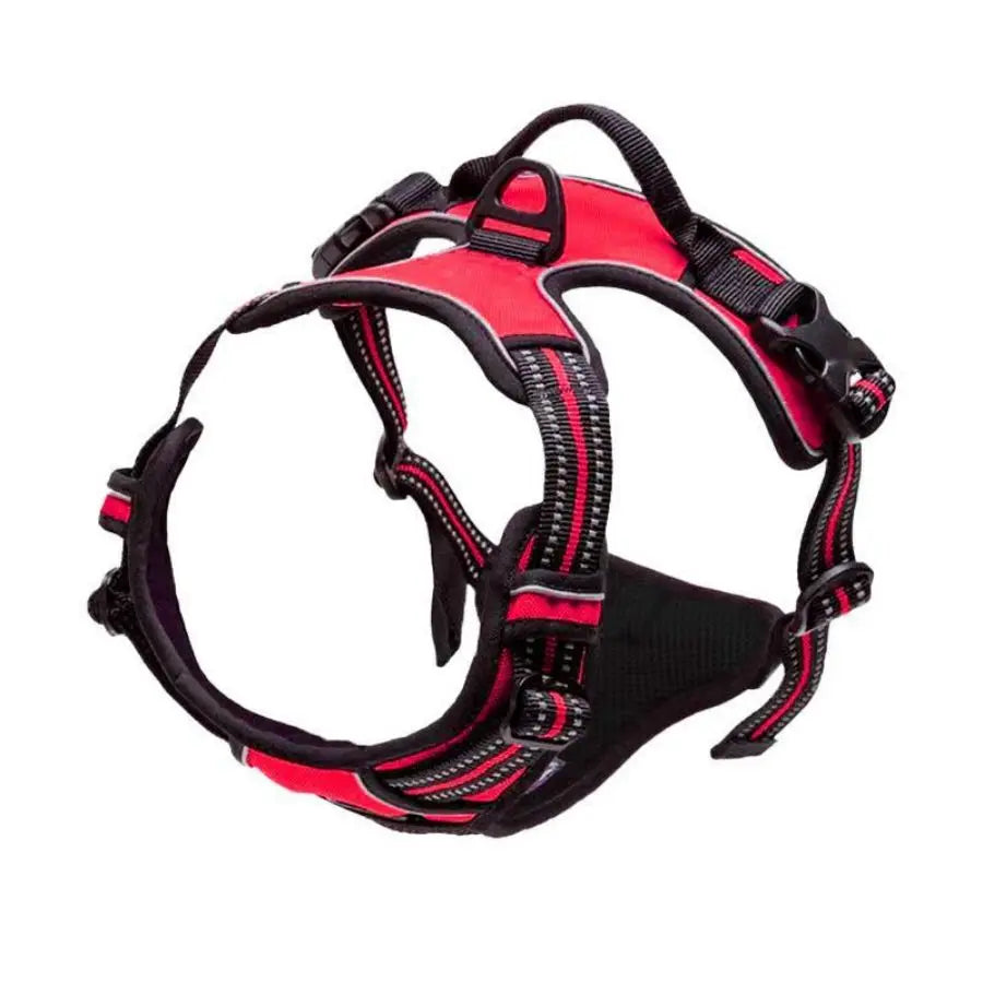 No-Pull Front-Clip Reflective Dog Harness