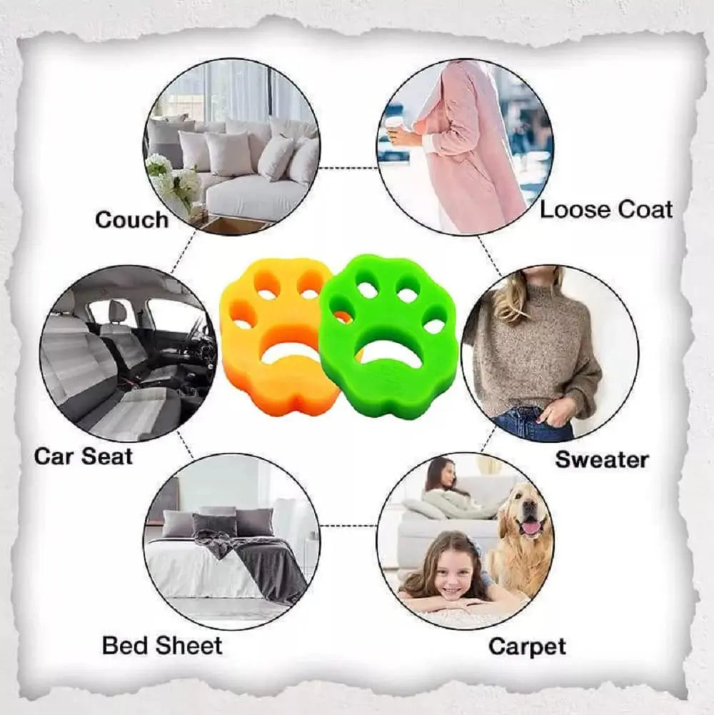 Reusable Laundry Pet Hair Catcher Discs