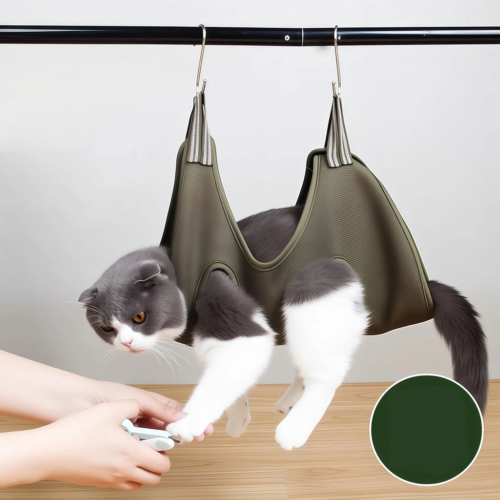Pet Grooming Hammock – Stress-Free Nail Trim Helper