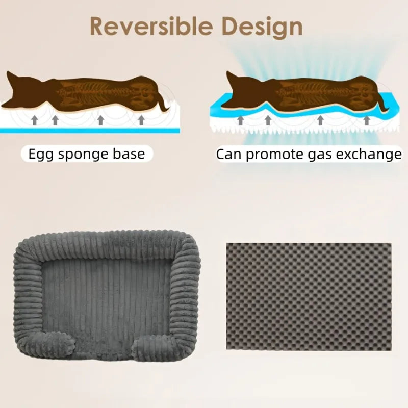 Luxury Sofa Dog Bed - Winter Warm Orthopedic Pet Couch