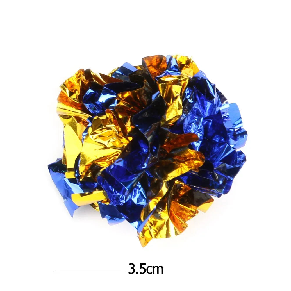 Crinkle Ball Cat Toy Multipack