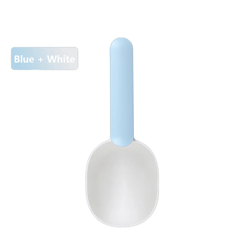 Pet Food Measuring Scoop with Bag Clip