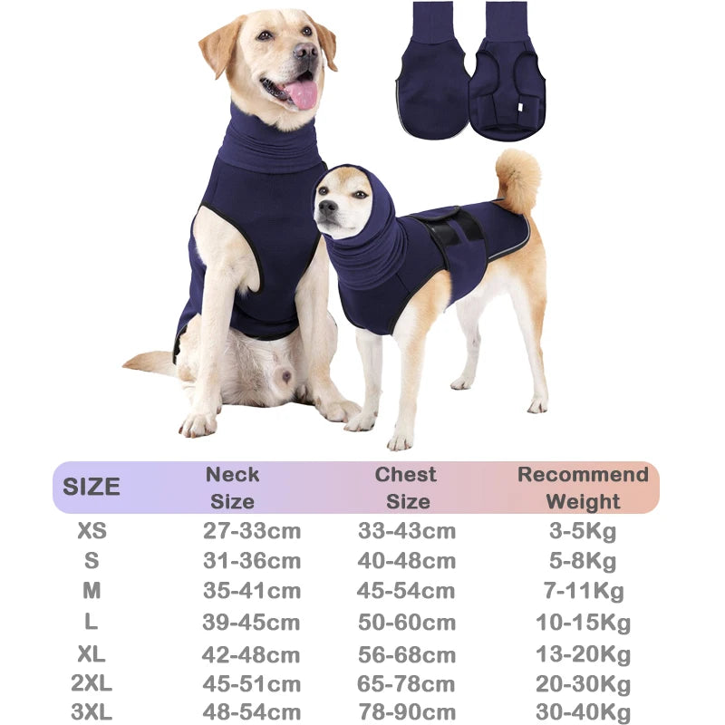 Thunder Calming Anxiety Wrap for Dogs – Stress-Relief Jacket