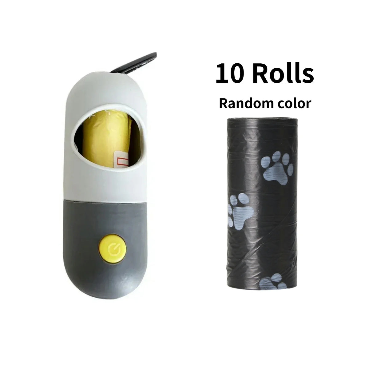 LED-Light Poop Bag Dispenser – Night-Walk Ready
