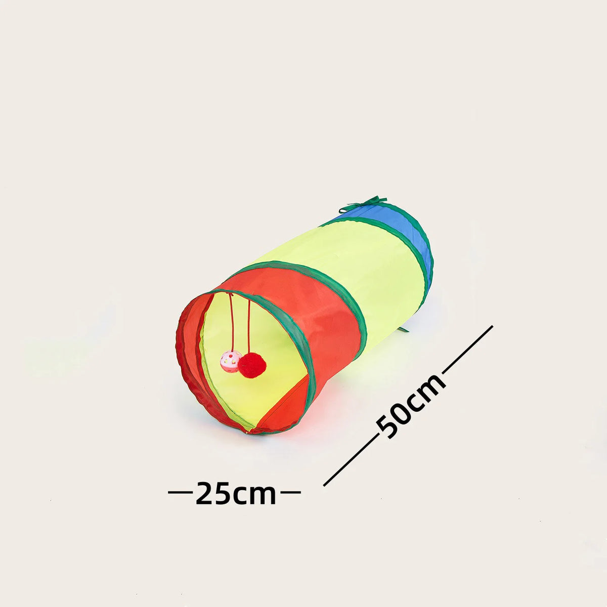Collapsible 3-Way Cat Tunnel