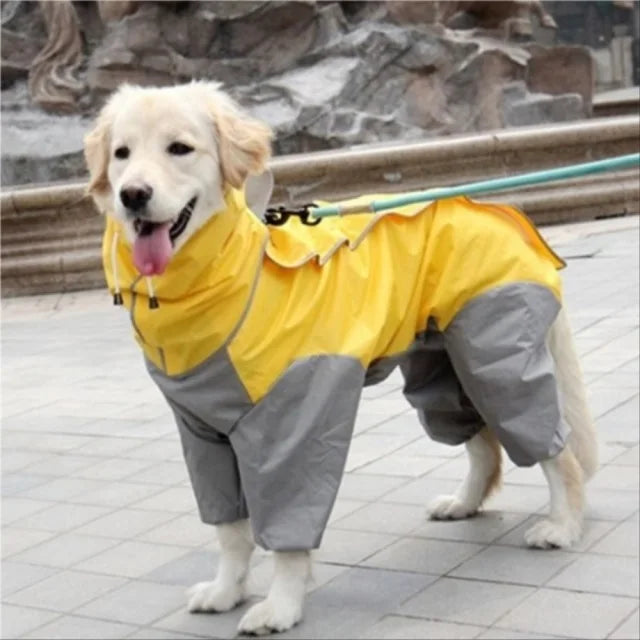 Lightweight Waterproof Dog Raincoat