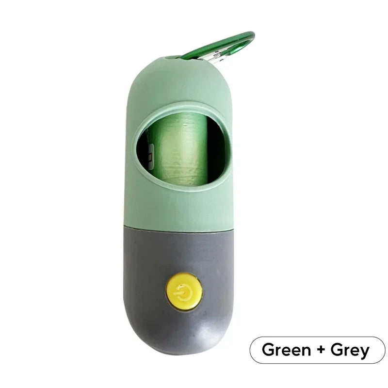 LED-Light Poop Bag Dispenser – Night-Walk Ready