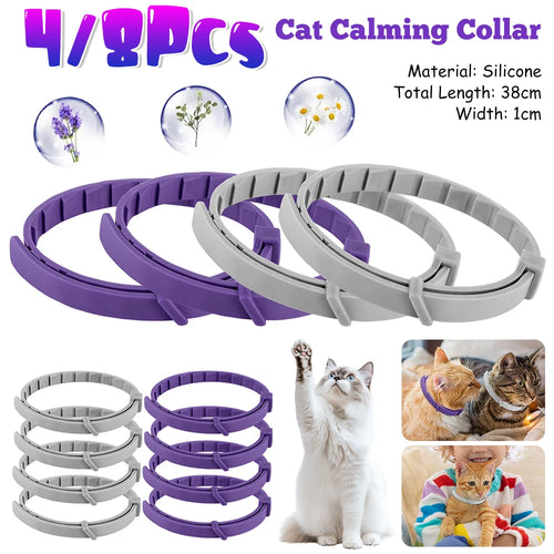 Calming Pheromone Collar for Dogs & Cats – Anxiety Relief