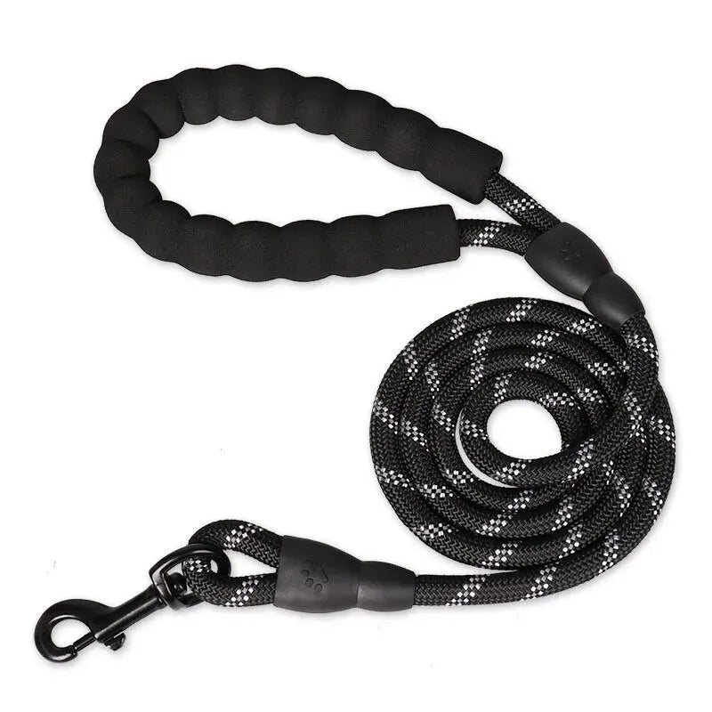 Reflective Dog Leash – Night-Safe Walking