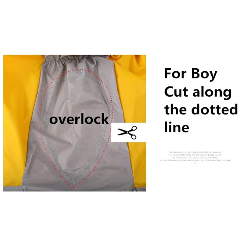 Lightweight Waterproof Dog Raincoat