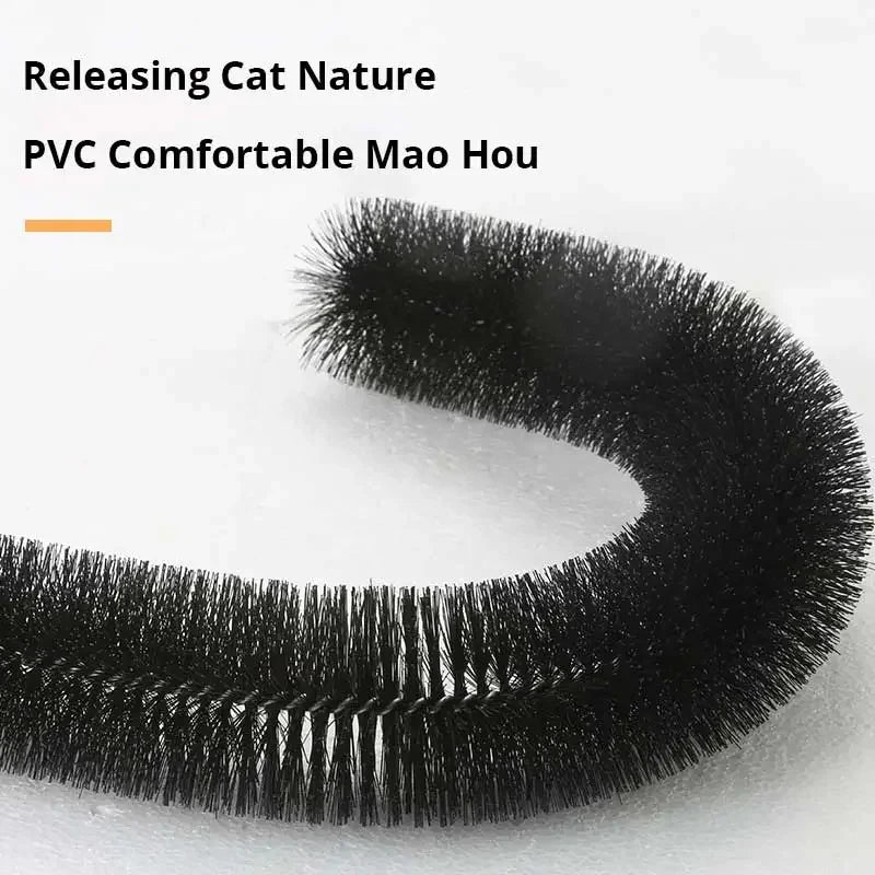 Cat Self-Grooming Arch – Massage Brush & Scratching Pad