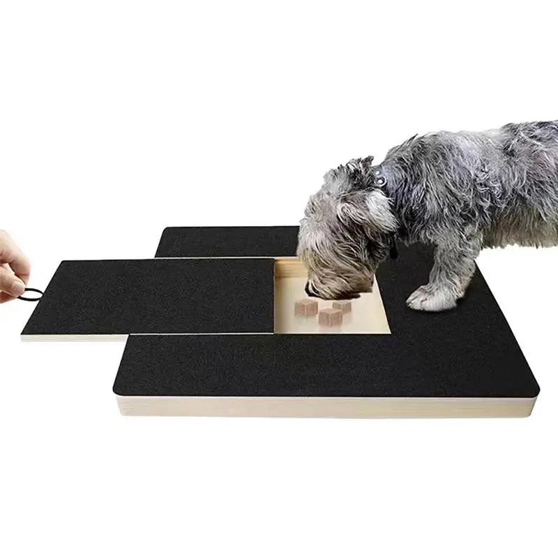Dog Nail Scratch Filing Board with Treat Box