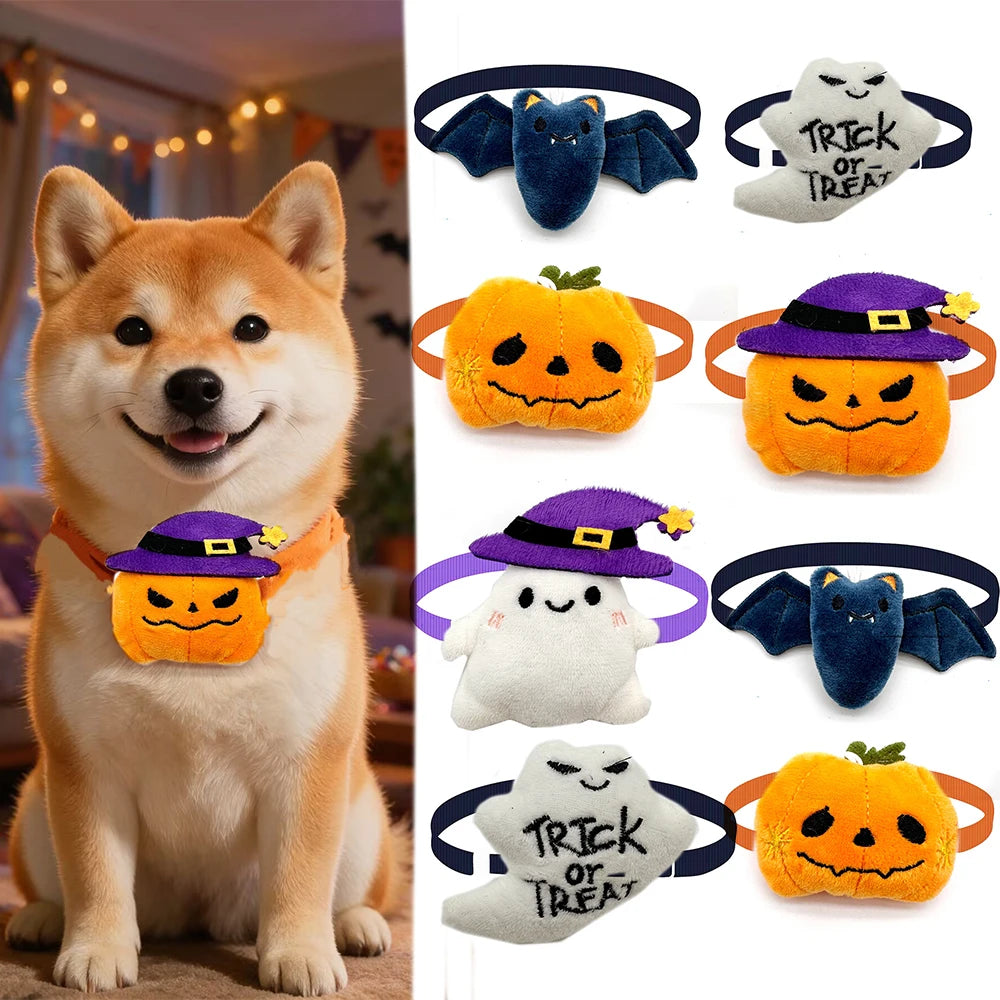 Halloween Dog Bow Tie Set – 30/50pc Bulk Party Pack