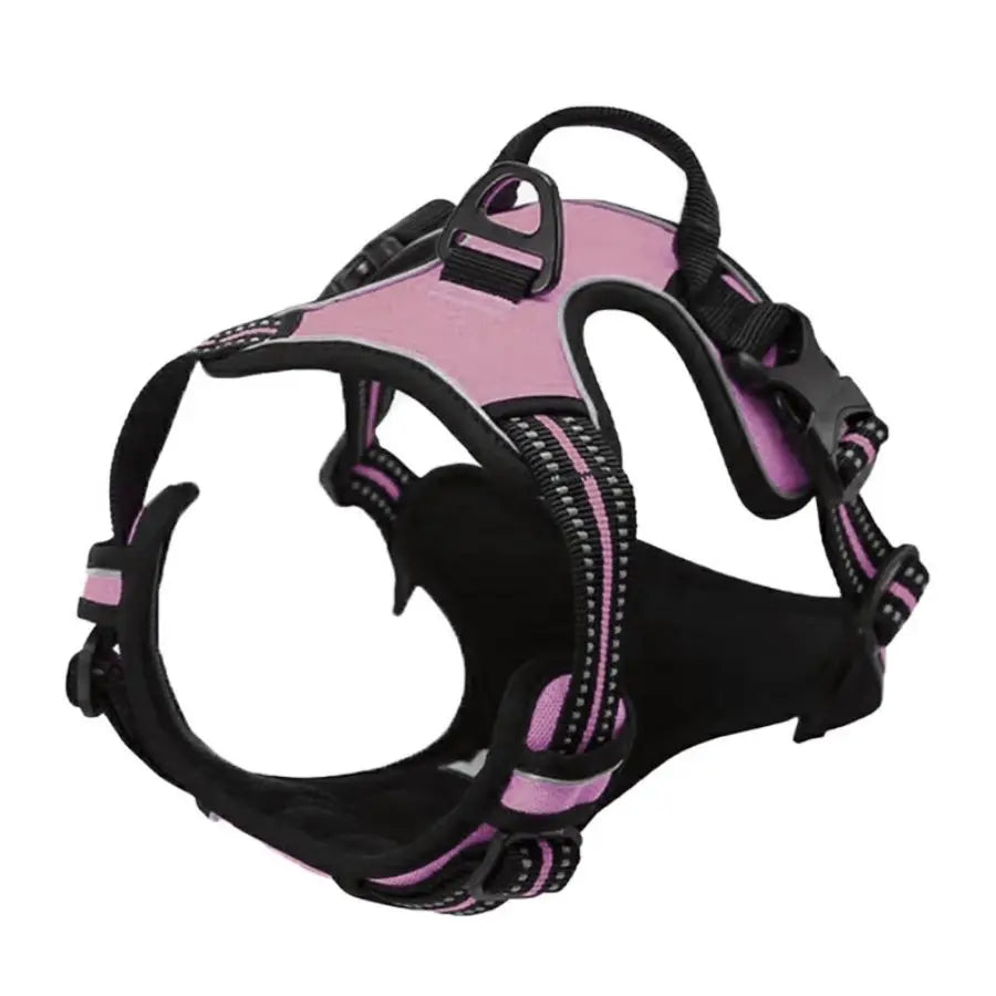 No-Pull Front-Clip Reflective Dog Harness