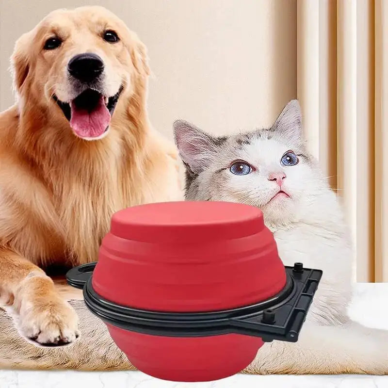 2-in-1 Collapsible Double Travel Pet Bowl