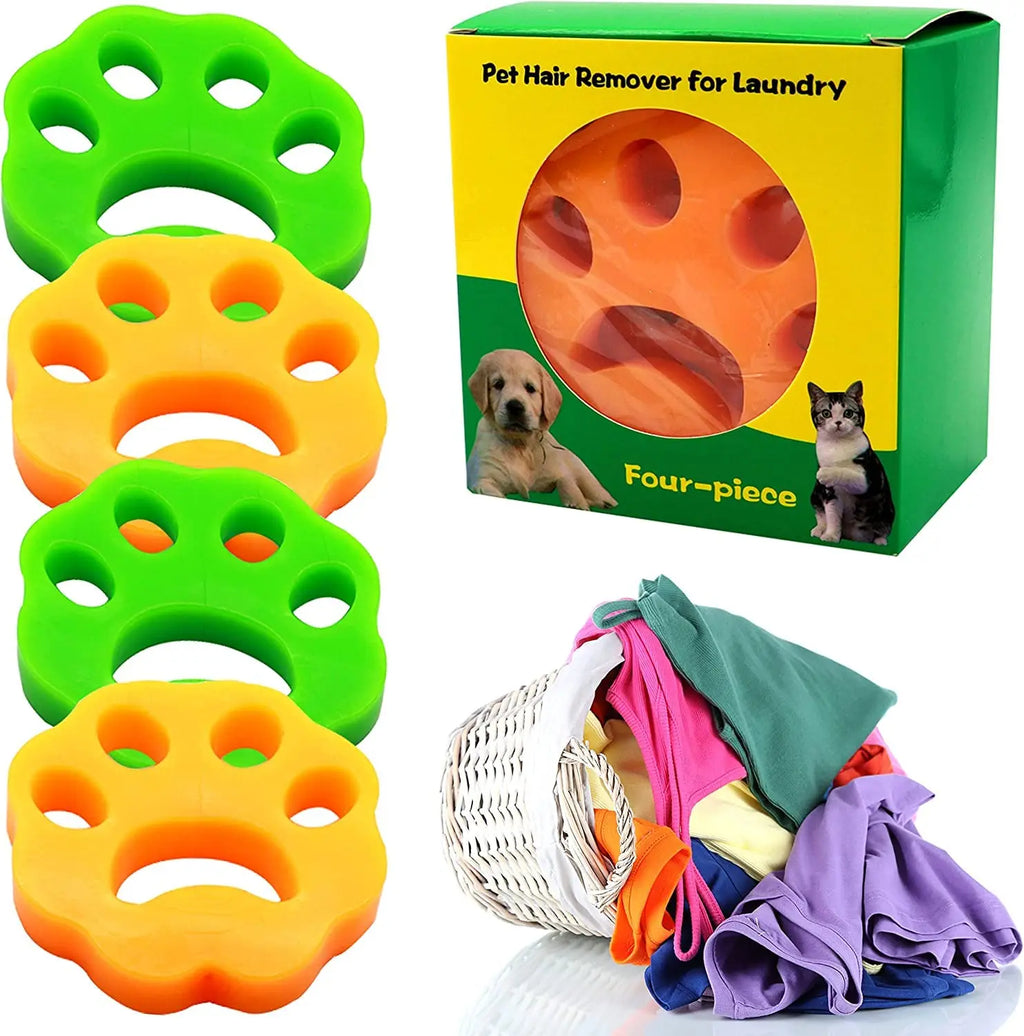 Reusable Laundry Pet Hair Catcher Discs