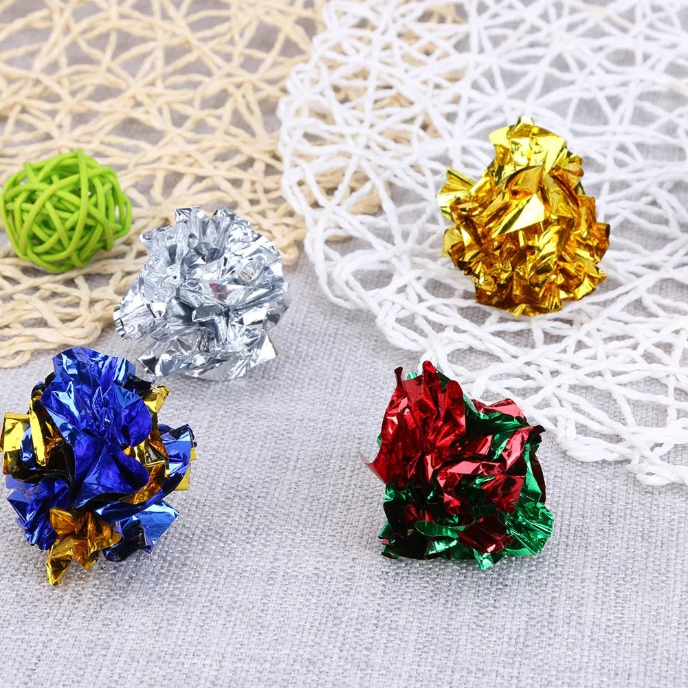 Crinkle Ball Cat Toy Multipack