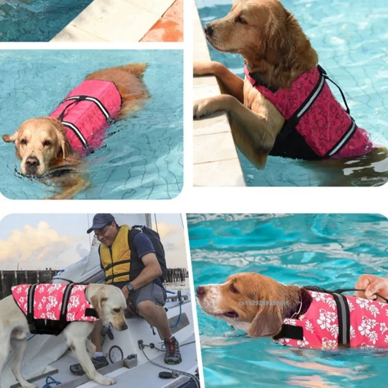 Reflective Dog Life Jacket – Swim Safety Vest