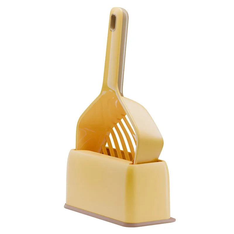 Cat Litter Scoop with Holder Stand