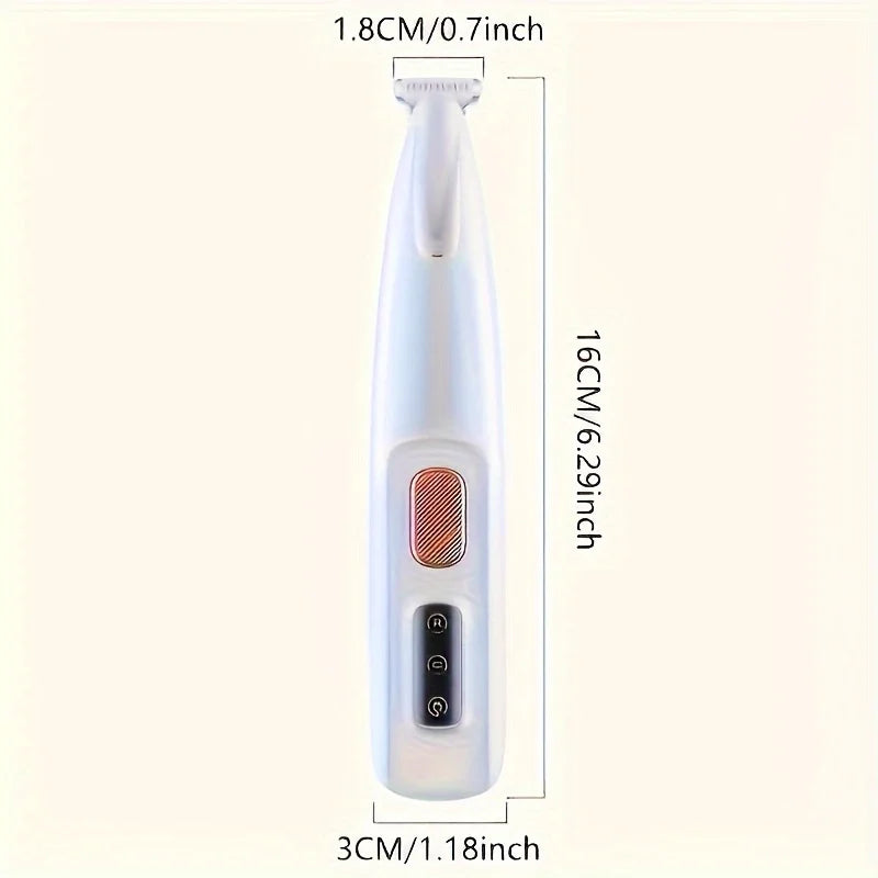 Cordless Pet Paw Trimmer – Rechargeable Grooming Clippers