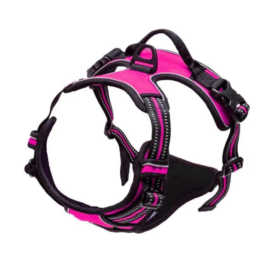 No-Pull Front-Clip Reflective Dog Harness