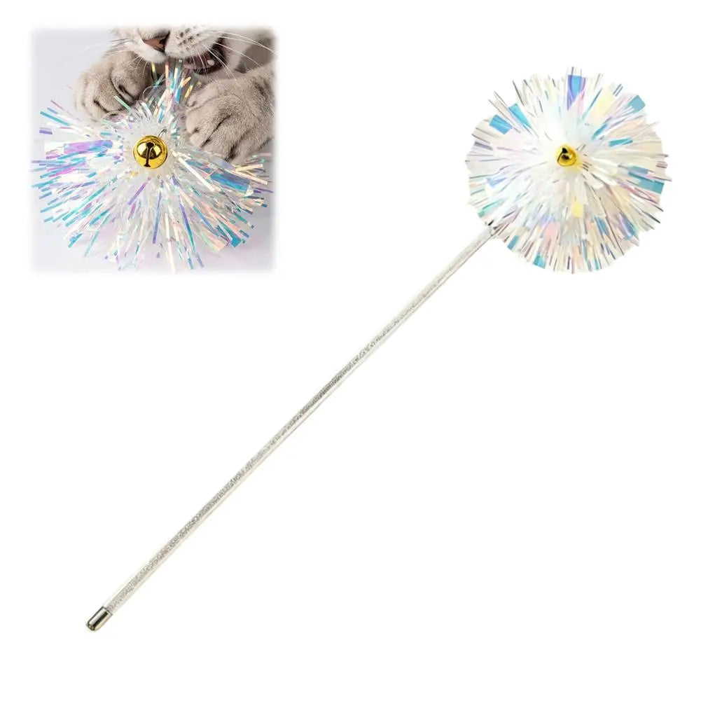 Retractable Cat Teaser Wand Toy