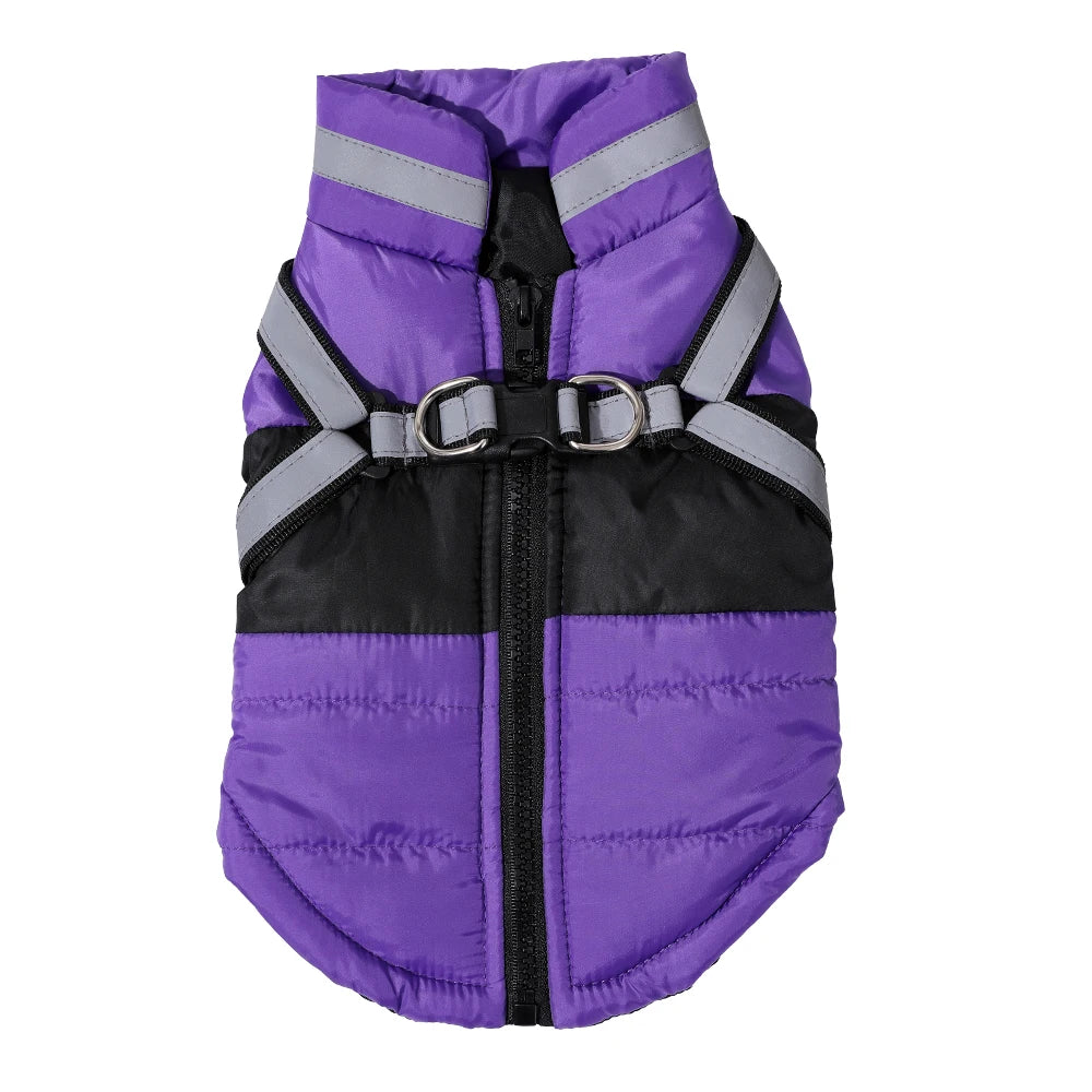 Dog Winter Coat – Warm Puffer Jacket