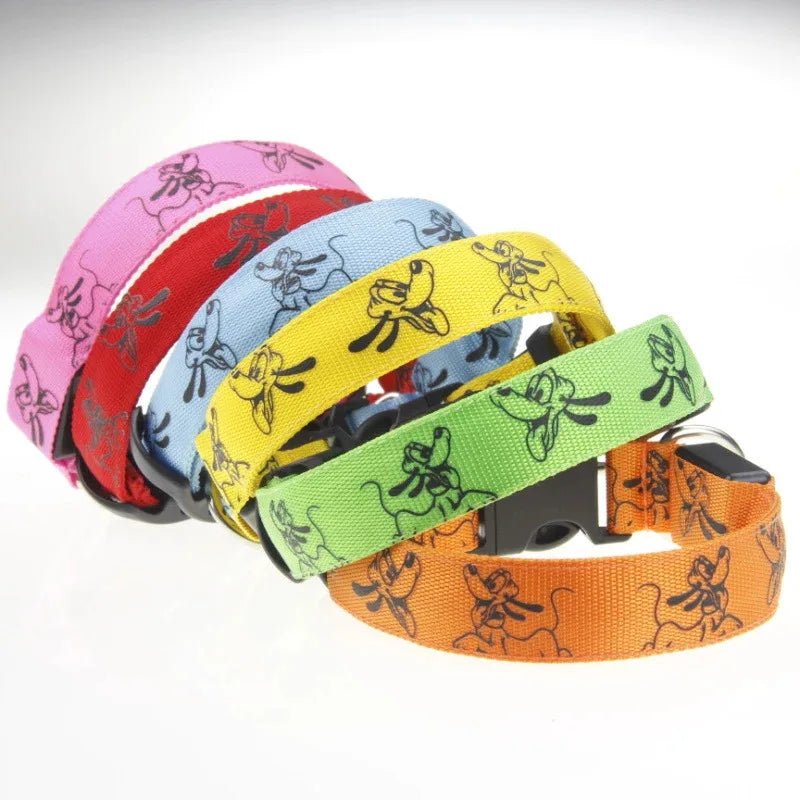 USB Rechargeable LED Dog Collar