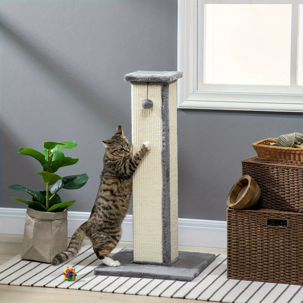 Sisal Cat Scratching Post – Vertical Scratcher