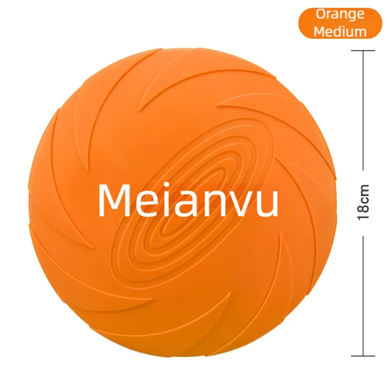 Soft TPR Flying Disc – Bite-Resistant Dog Frisbee