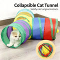Collapsible 3-Way Cat Tunnel